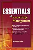 Essentials of Knowledge Management