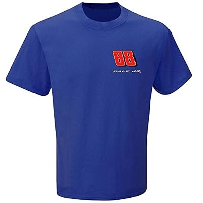 Dale Earnhardt Jr. #88 NASCAR 2014 Superman Adult T-Shirt Combo - Royal Blue/Gray