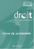 Droit, BTS 1e ann�e : Livre du professeur