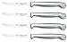 Mundial Future 4-Piece 4-Inch Steak Knife Set with Serrated Edge, Stainless Steel