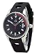 Calvin Klein Men's Black Rubber Strap Challenge Ext Watch
