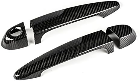 BMW Carbon Fiber Outside Door Handle Covers by Feroce Carbon