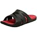 Speedo Men's Deck Pro Slide,Black/Red,12 M