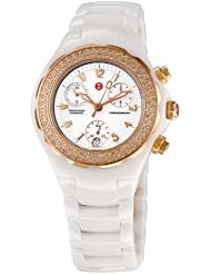 Michele Womens MWW12A000007 Tahitian Chronograph Watch