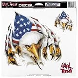 Lethal Threat Rip ‘N’ Tear Eagle 12 X 12 Decal