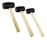 TEKTON 3161 Rubber Mallet Set, 3-Piece