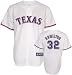 Josh Hamilton Jersey: Youth 2009 Majestic Alternate Red Replica #32 Texas Rangers Jersey - Small (8)