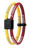 Trion Z Wrist Bracelet (Medium, Red/Yellow)