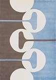 Stunning 5X8 Acrylic Yarn M/C Handmade Rug