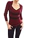 PattyBoutik Sexy Strips Bolero Style V Neck Knit Top Sweater