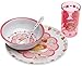 Strawberry Shortcake - 4 Piece Dinnerware Set - Plate, Bowl, Cup and Spoon