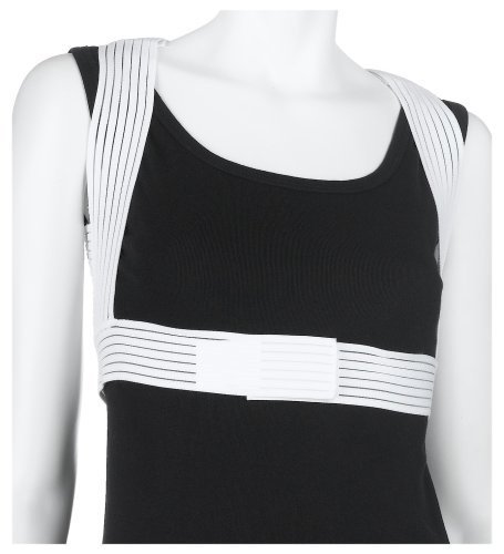 Duro-Med Posture Corrector, White, Medium-Large by Duro-Med