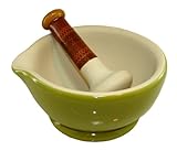 AMERICAN MASALA 2.5 Pint 8" Mortar & Pestle - Cardamon Green