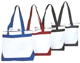 Large Tote Bag with Zipper