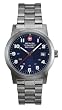 Wenger Swiss Military Men's 72908 Classic Field Blue Dial Steel Bracelet Military Watch from Wenger Swiss Military