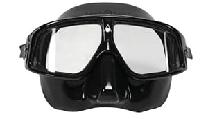 Aqua Sphere Sphera Swim Mask (Black skirt/Black Frame)