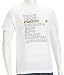 Nike Men's City Print T-Shirt White/Gold/Grey 253064-101 UK 36/38