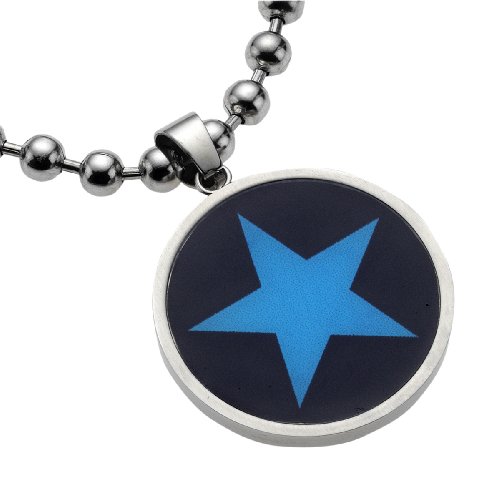 Wildcat Anh&auml;nger mit Kette Edelstahl 60cm Star t&uuml;rkis 347050032-1 Preisvergleich