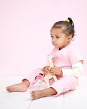Baby Soy Vintage Layered Romper (18-24M, Petal)