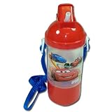 Disney Cars McQueen Rock N Sip N SNack Canteen Water Bottle