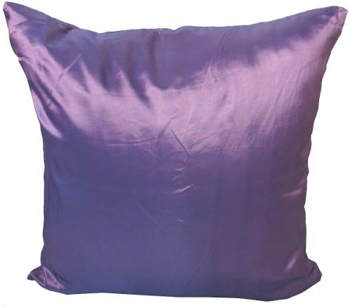 "HelloThailand" (SINGLE) 1 BEAUTIFUL SPRING FRESH TULIP FLOWER THROW CUSHION COVER/PILLOW CASE HANDMADE BY THAI SILK FOR DECORATIVE SOFA, CAR AND LIVING ROOM SIZE 16 X 16 - 17 X 17 INCHES