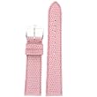 Watch Band Genuine Leather Lizard Grain Pink 20mm