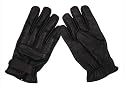 Leder Quarzsandhandschuhe schwarz S-XXL
