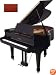 5' Classic Grand Piano (Mahogany Polish)