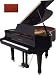 41PCNXDG59L. SL75  5 Classic Grand Piano (Mahogany Polish)