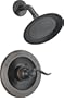 Delta Foundations BT14296-OB Monitor 14 Series Shower Trim, Oil Bronze