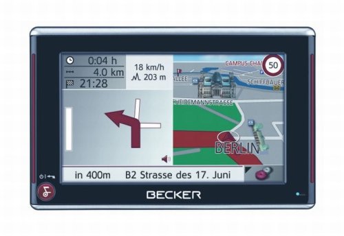 Becker Traffic Assist Z200 PND Navigationssystem Europa (37 Länder) inklusive TMC