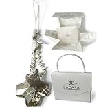 Trinity Cross WMP-6866 Black Diamond Mobile Phone Case MP3 Player Charm with Original Swarovski Crystals