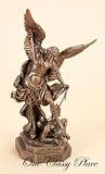 18 Saint Michael Patron Warrior Bronze Statue