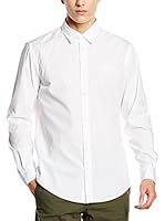 Trussardi Jeans Camisa Hombre (Blanco)