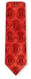 H-D Firefighter Badge Harley Davidson Silk Necktie Gift Tie