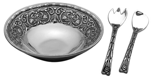 Wilton Armetale William and Mary 3-Piece Salad Set