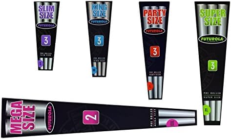 Bundle - 7 Items - Futurola Pre-Rolled Cone Sampler
