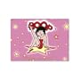 Betty Boop Lenticular New Year Greeting Card with evelope. 4x6 , Changing Image, Pink