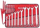 Stanley Proto J1200P-MASD 15 Piece 12 Point Metric Combination Wrench Set