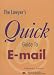 Book The Lawyer's Quick Guide to E-mail