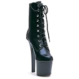 Ellie Shoes Women's 709-ANGELA 7" Lace-Up Ankle Boot Available in 3 Colors