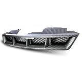 1994-1997 Honda Accord ABS Mesh Front Grill Carbon Style by RS Type