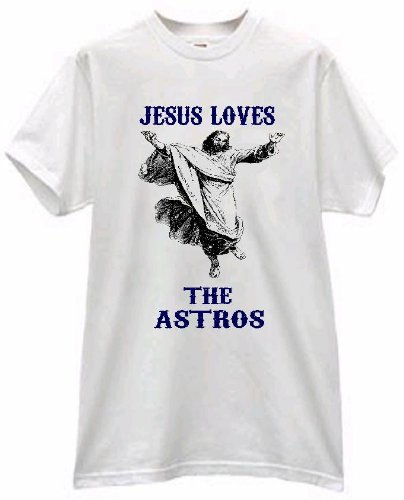 JESUS CHRIST LOVES HEARTS THE ASTROS BASEBALL FAN USA T SHIRT jersey