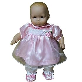 Pink Princess Outfit - Designed to Fit 15 Bitty Baby Dolls by The Queen's Treasures