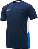 Nike Herren Shirt Shortsleeve Team Poly TR, obsidian/royal blau/weiß, XXL