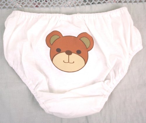 【コスプレ衣装】くまちゃんパンツ　白　くまパン★可いくまのプリントパンツ☆マケン姫っ！