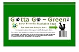 Gotta Go Green Biodegradable & Flushable Earth Friendly Dog - Pet Waste - Poop Bags - 50 Bags