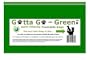 Gotta Go Green Biodegradable & Flushable Earth Friendly Dog - Pet Waste - Poop Bags - 50 Bags