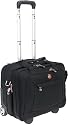 SwissGear Black Rolling Computer Briefcase (Black)