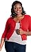 Sealed With A Kiss Designs Plus Size Lily Cardigan (Classic Colors) - Size 1X, Red